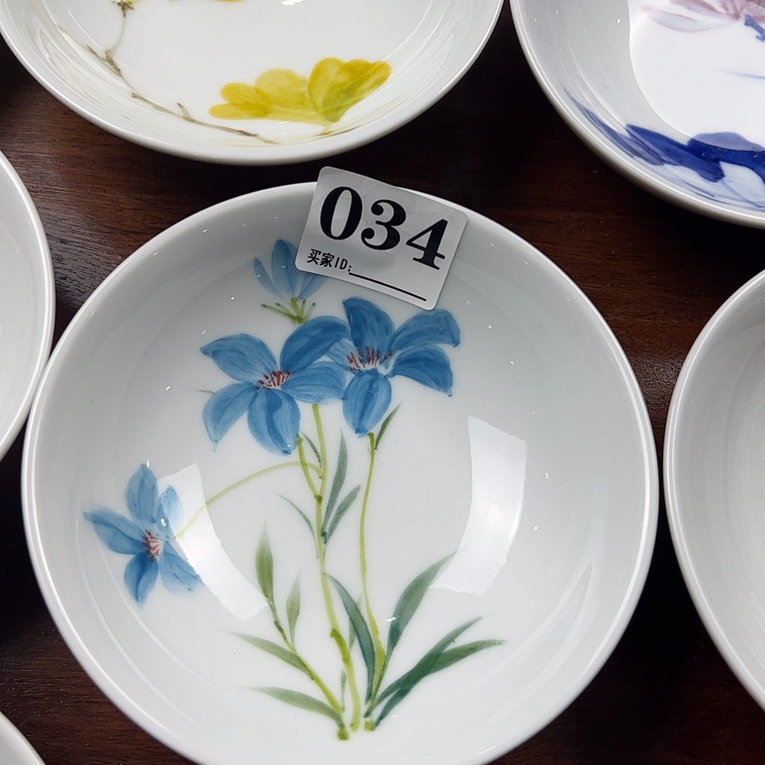 瓷片景德镇陶瓷手工手绘制作