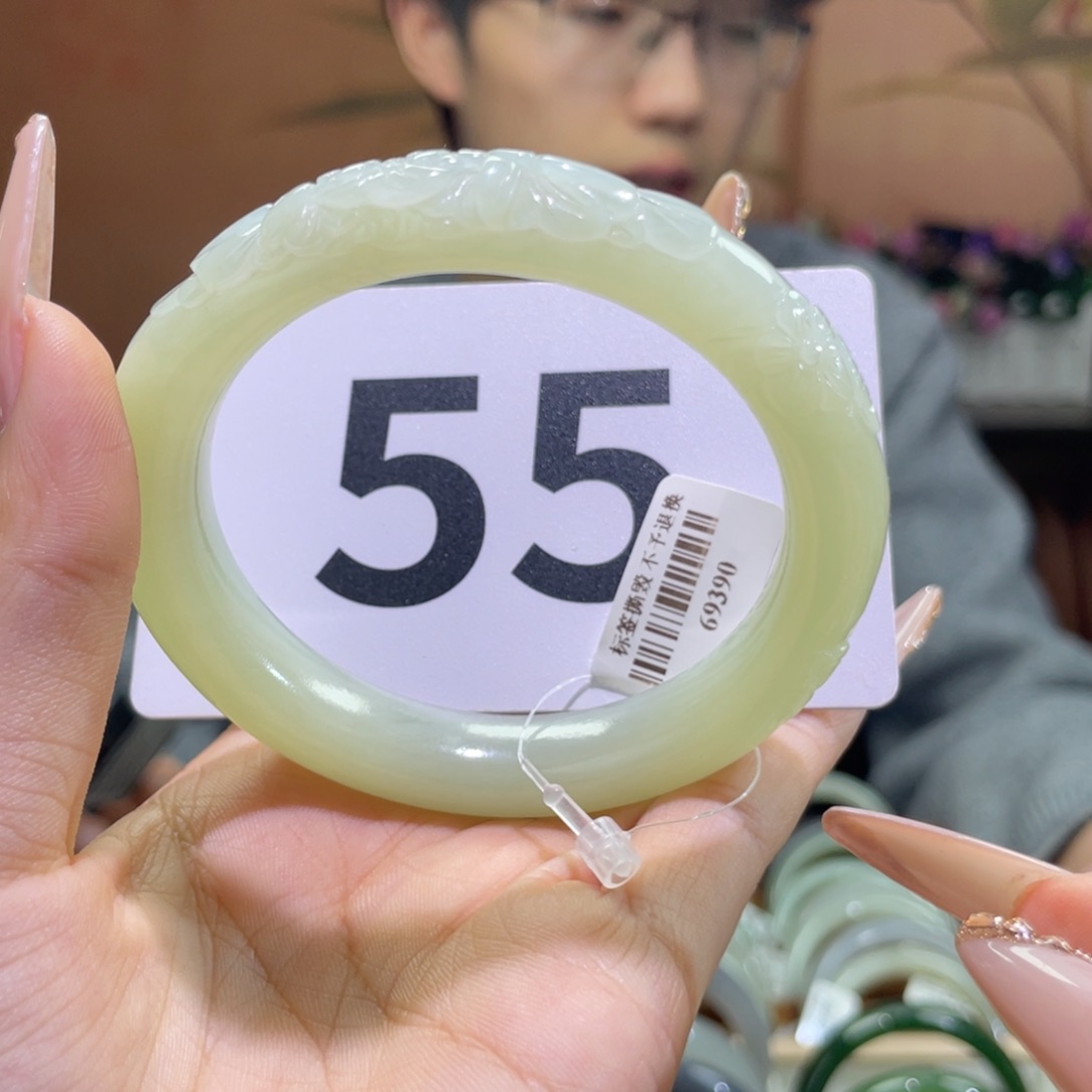 未镶嵌手镯和田玉链接11