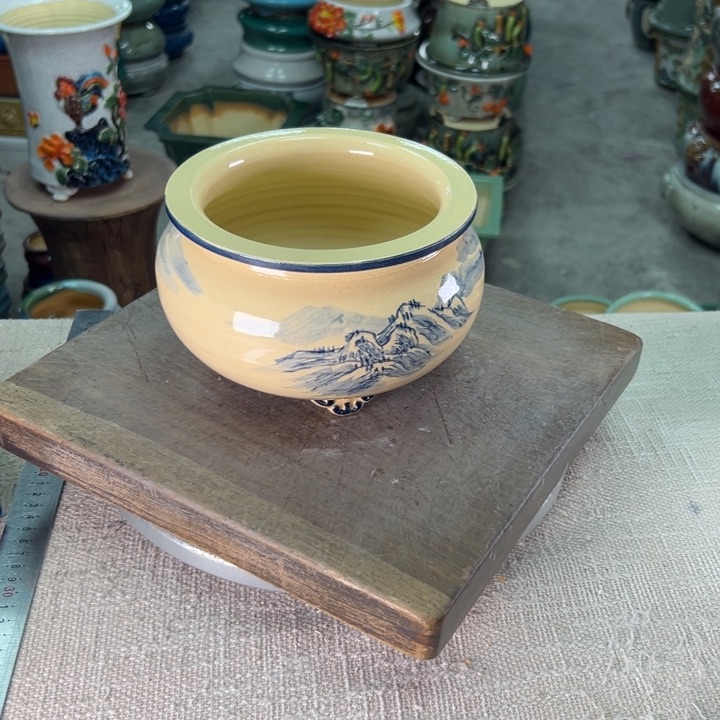 泳坤堂石湾盆陶瓷