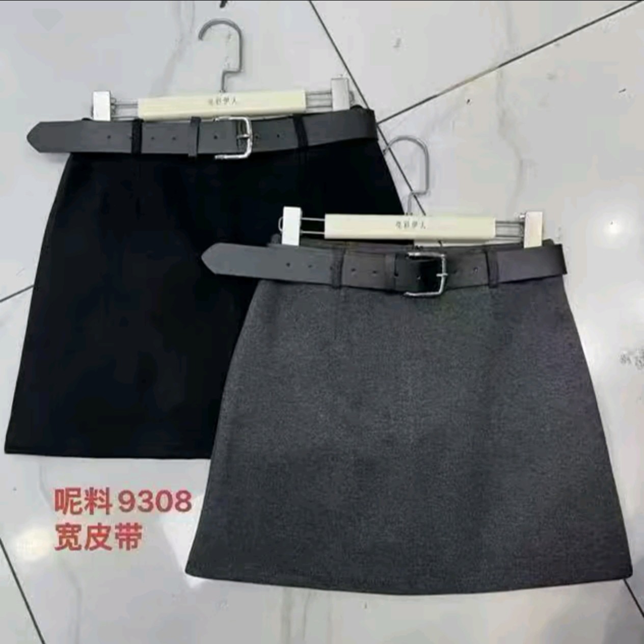 【狂欢双十一】9308休闲a字半身裙（裙长40左右）