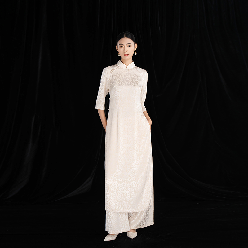 JIXIANGYIJIA/吉祥衣家凝远（套装）942177339 新中式气质显瘦