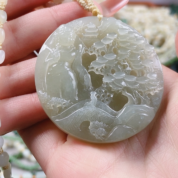 未镶嵌和田玉挂件