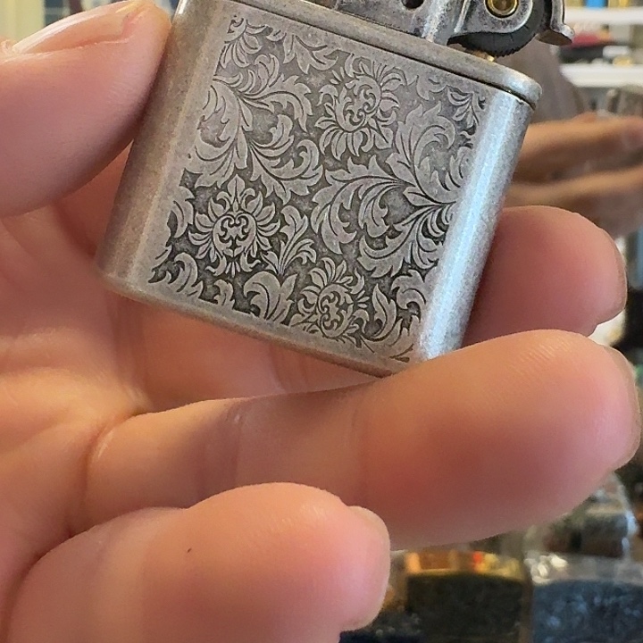 佐罗古银老九门打火机
