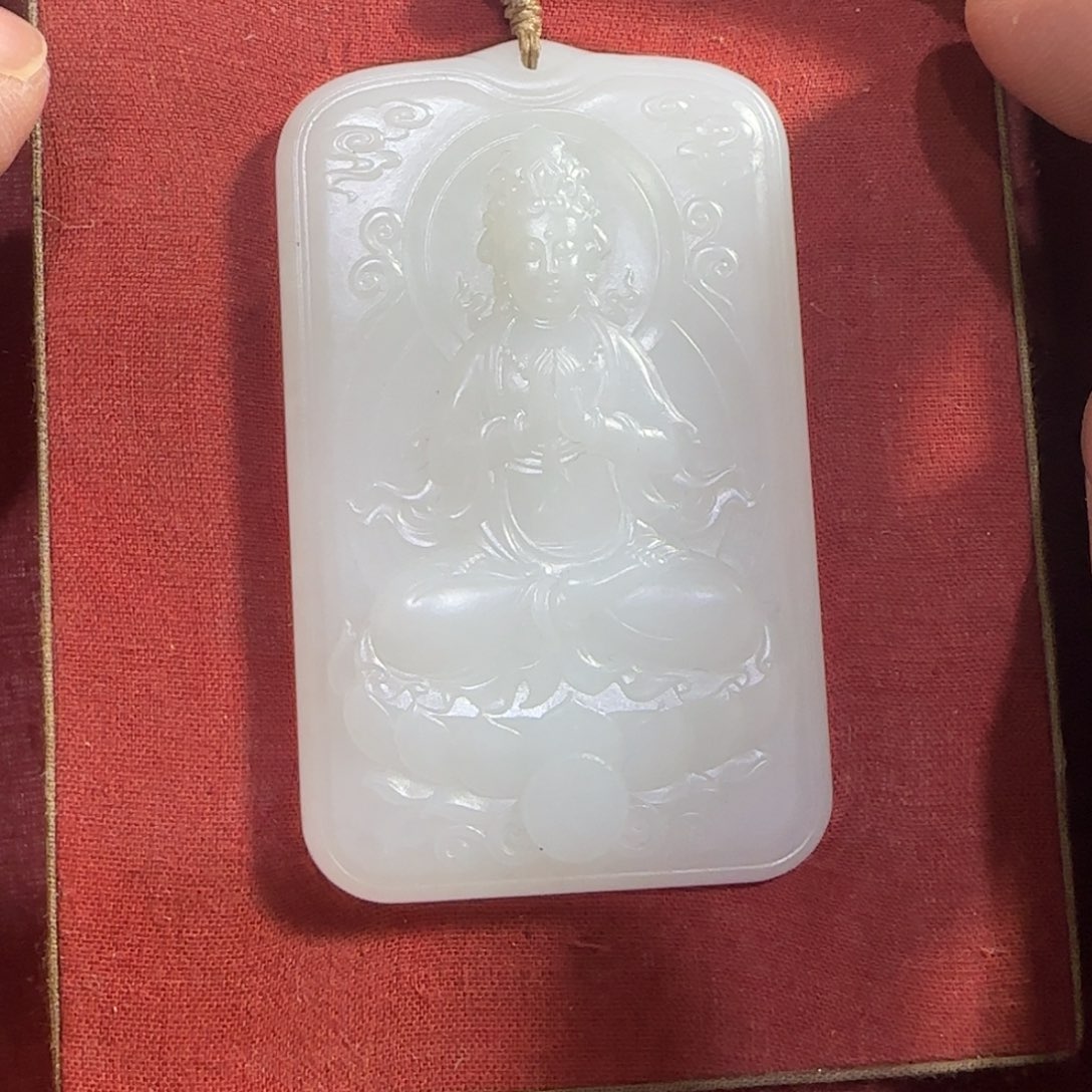 和田玉挂件未镶嵌