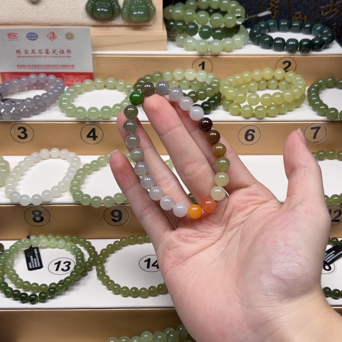 未镶嵌手串和田玉