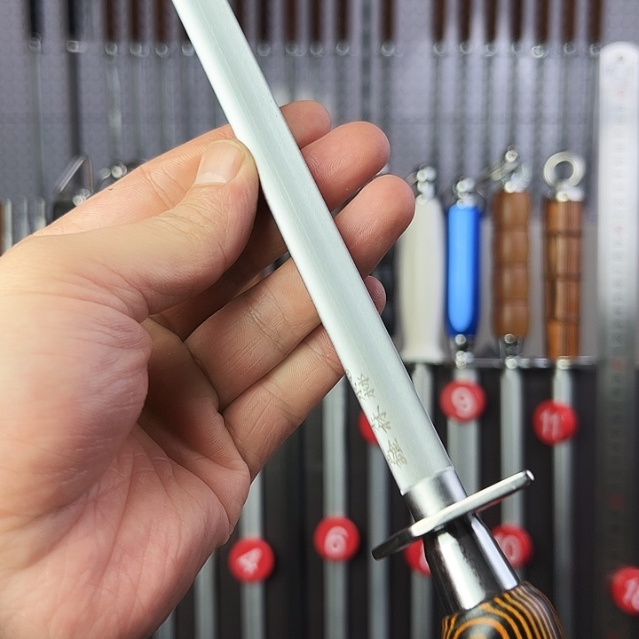 欢***岭葫芦彩木超细纹商用磨刀棒