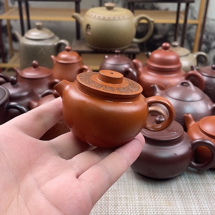 紫砂茶壶老*宜兴紫砂