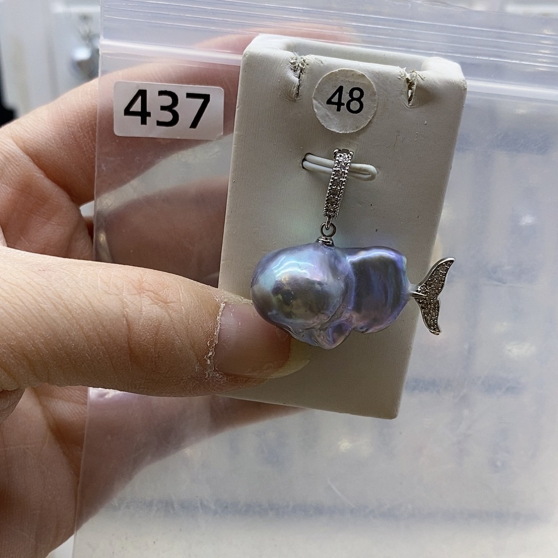 颈饰合金淡水珍珠