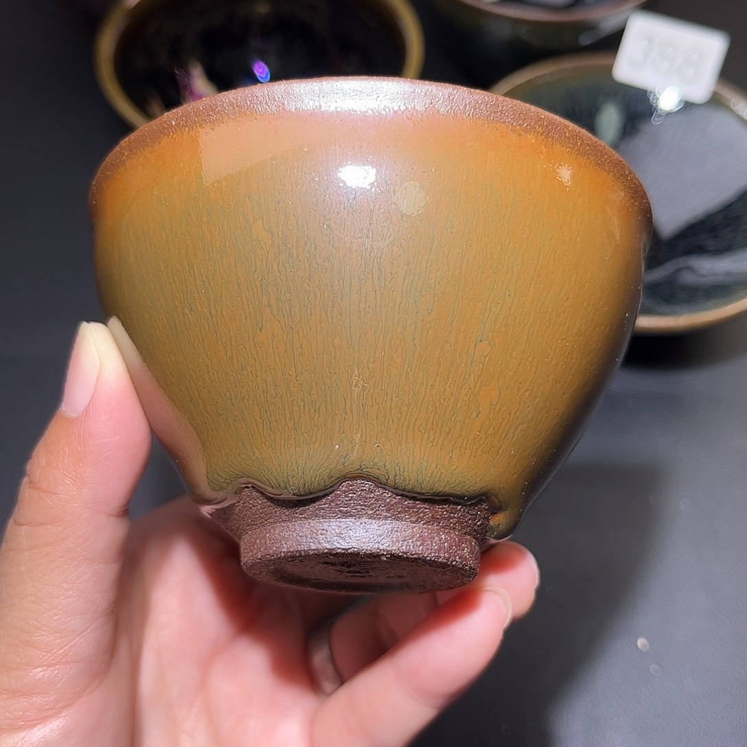 茶盏柴烧主人杯413