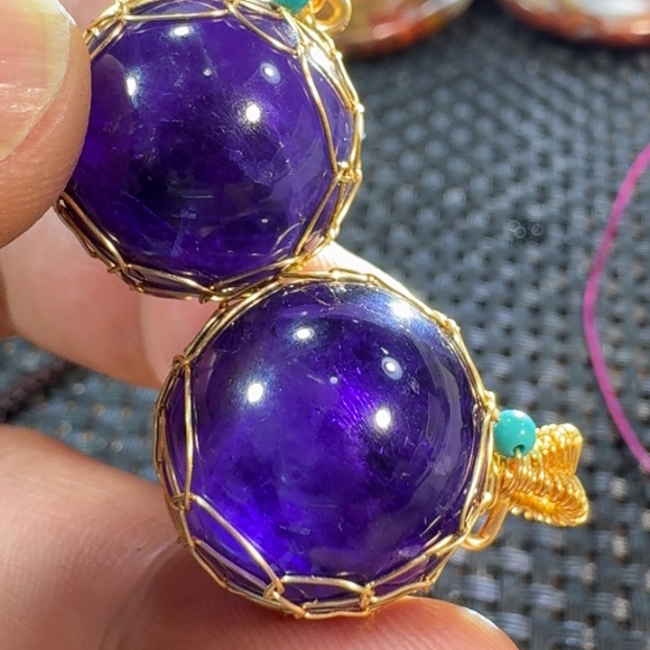 水晶吊坠(不含链)未镶嵌海**风