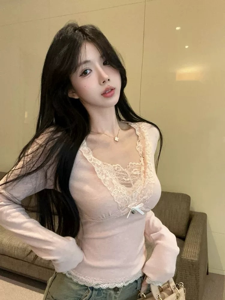 瑶瑶家女装 名媛千金纯欲小个子穿搭上衣套装（备注编码no退换）