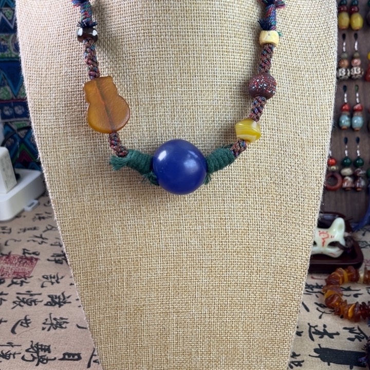 玛瑙/玉髓未镶嵌颈饰