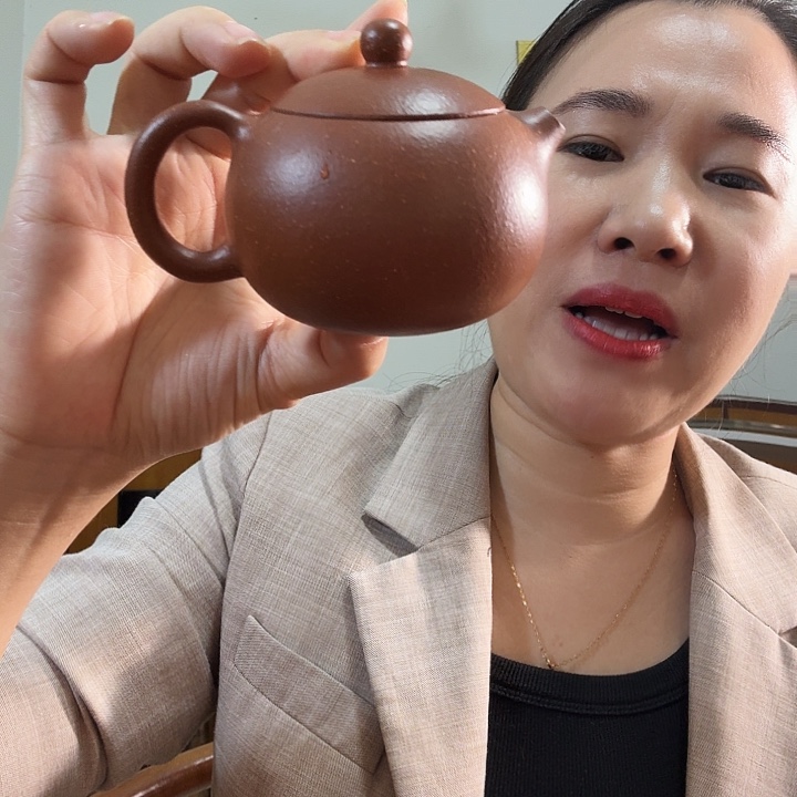 茶壶紫砂降坡西施160cc