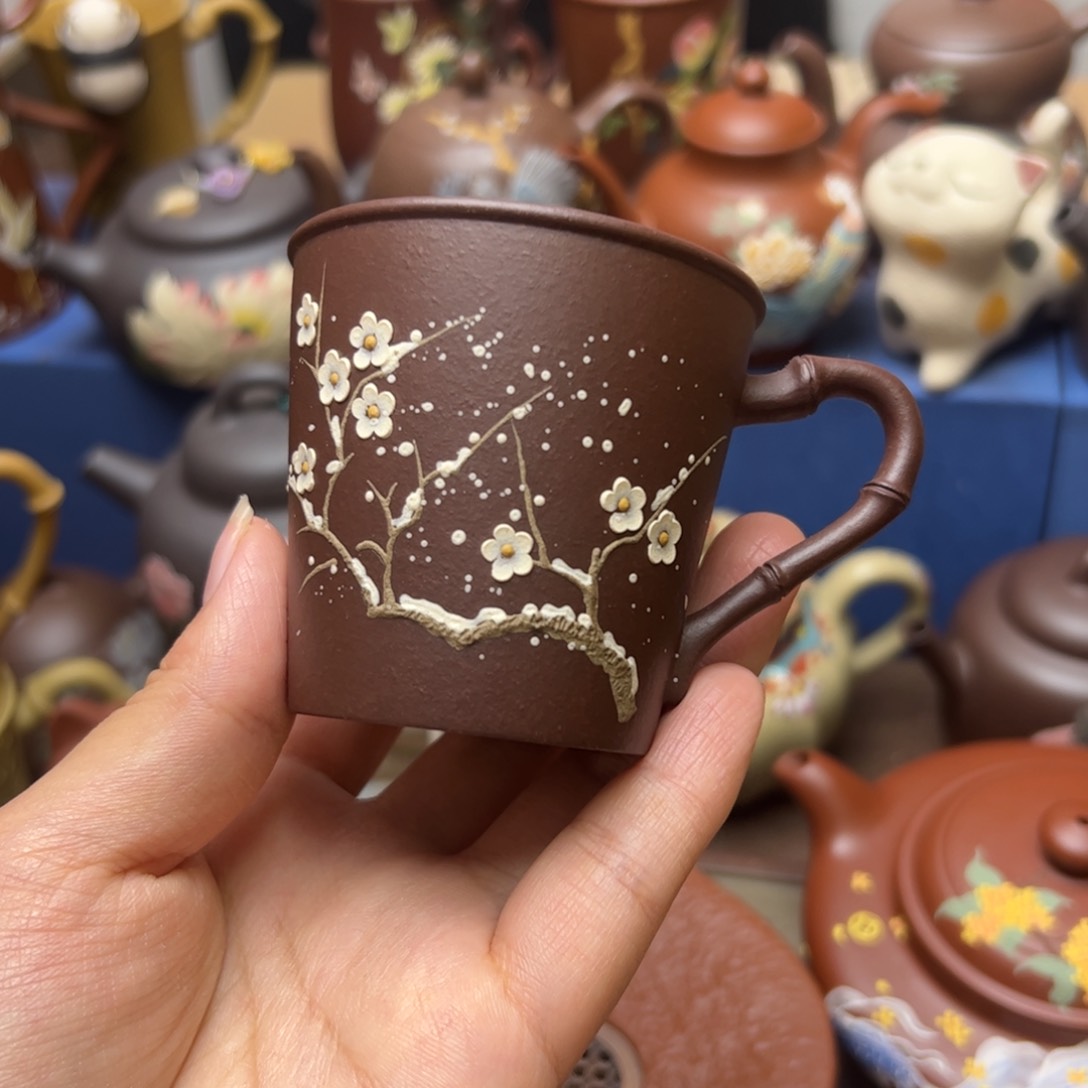 茶杯紫砂紫砂主人杯100c c