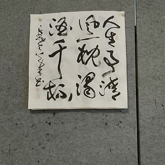 书法宋秉民。人生事清风一枕