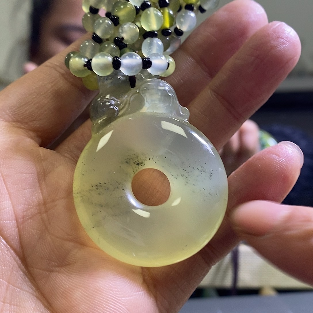 岫玉未镶嵌挂件挂件