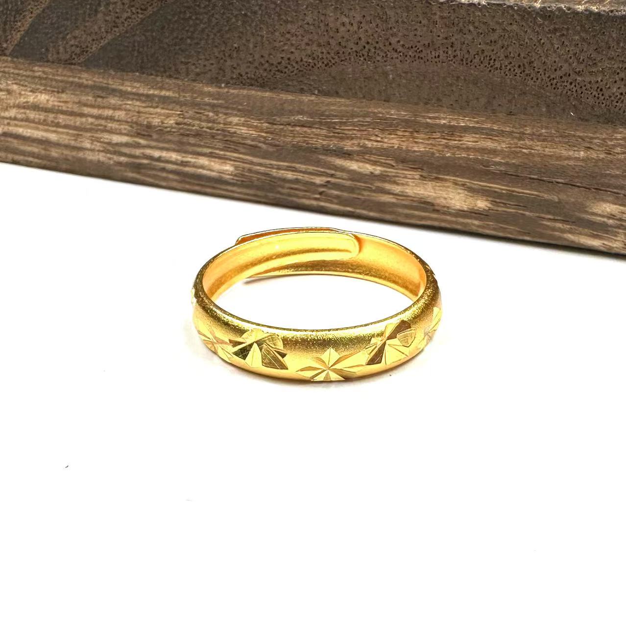 k797新款时尚百搭男女同款戒指多样性发其一