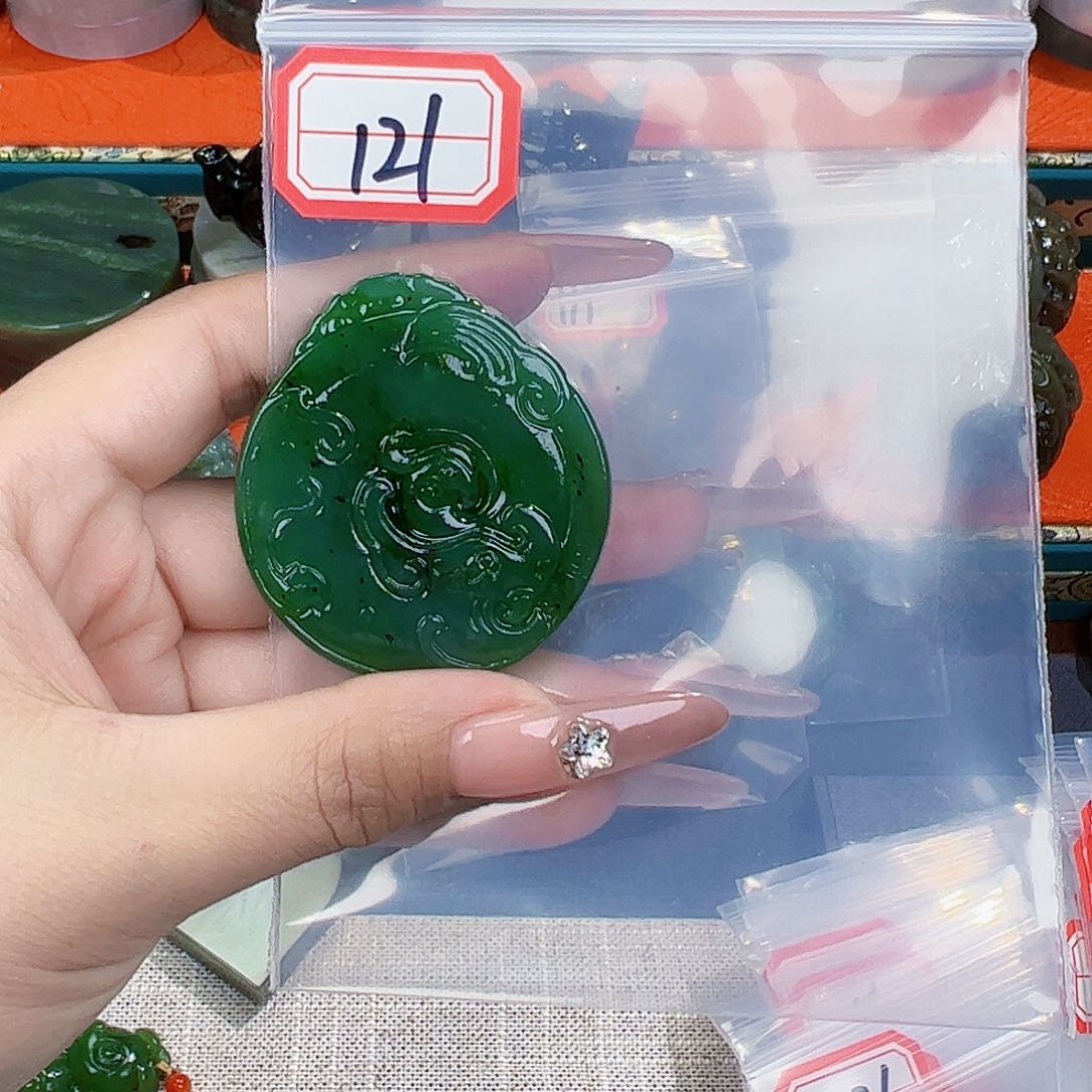 和田玉珠宝半成品未镶嵌