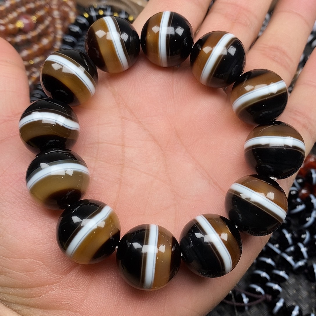 0***8玛瑙/玉髓未镶嵌手链