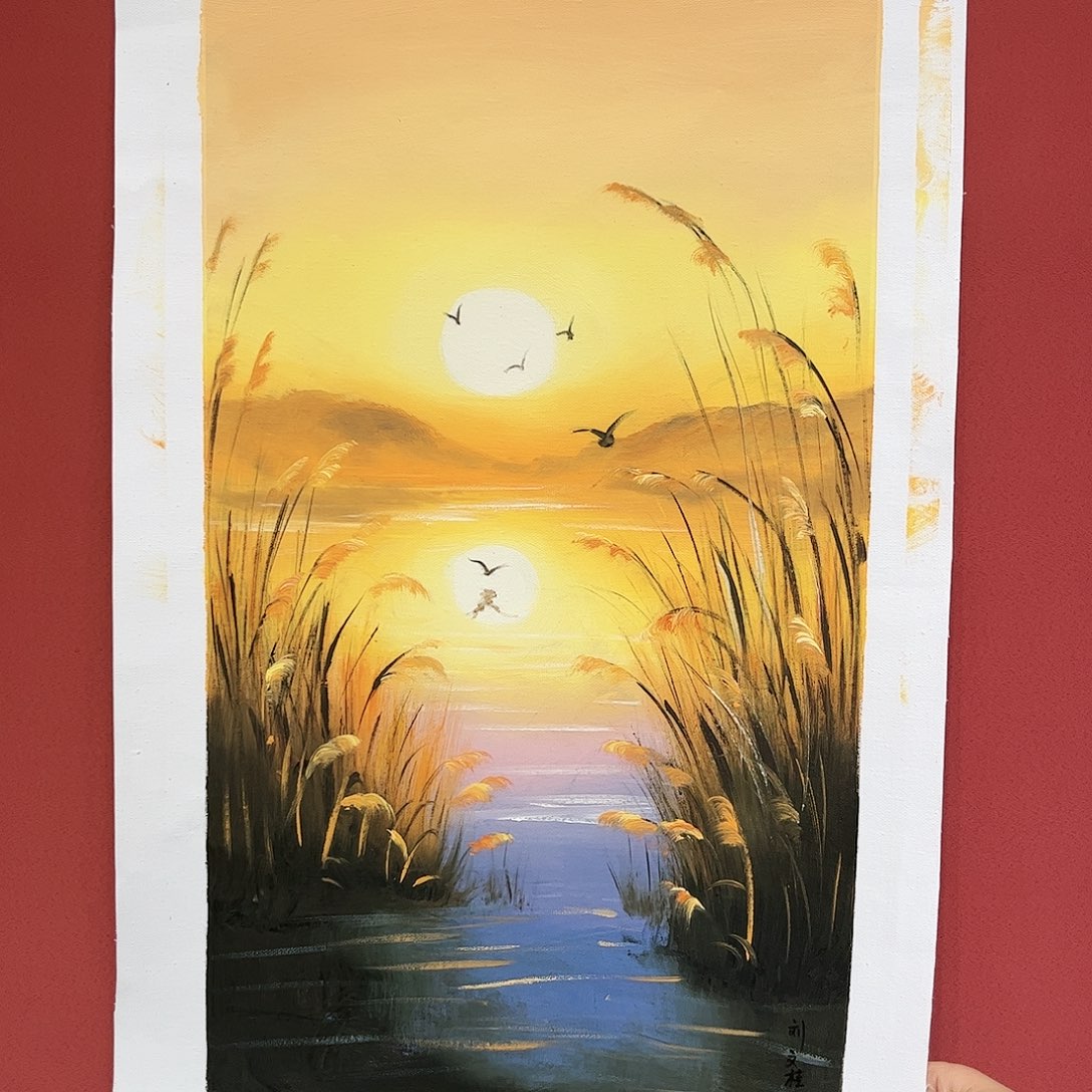 油画刘文桂油画作品