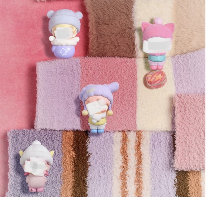 【代拆】新品毛绒绒  暖呼呼秋冬系列手机挂件可爱萌粒潮玩盲盒