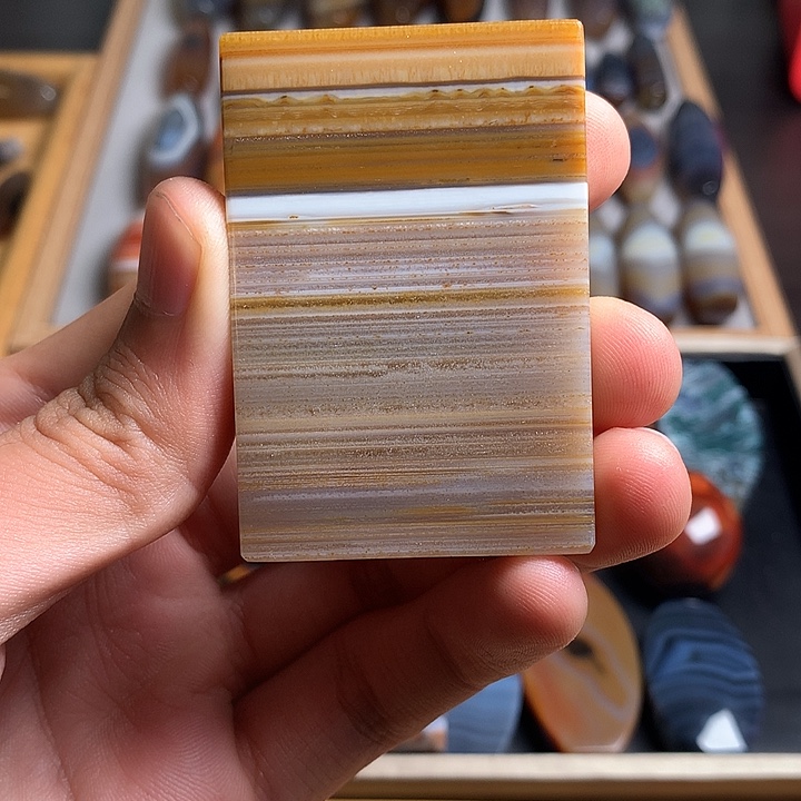 玛瑙/玉髓合金颈饰