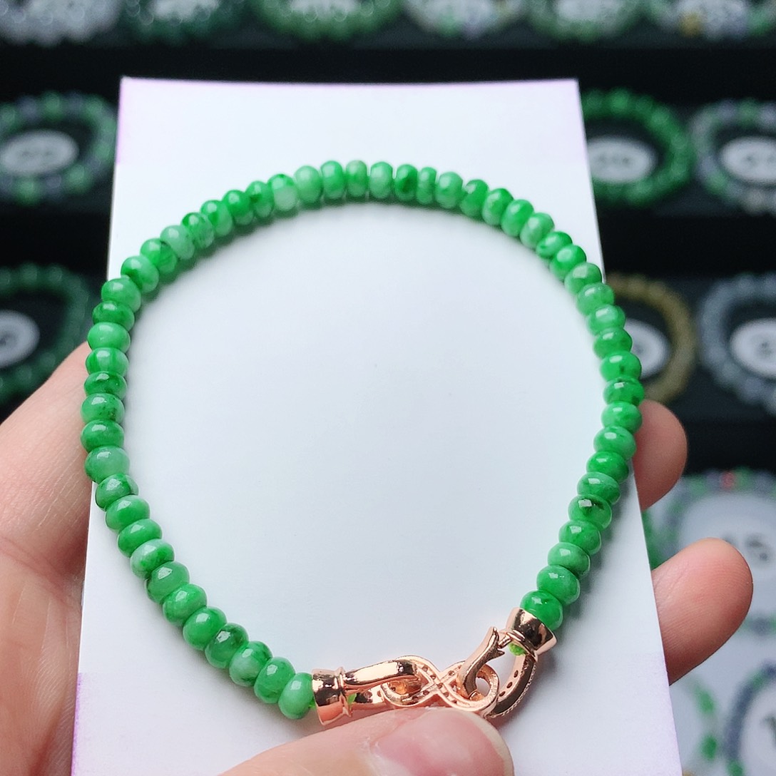 未镶嵌翡翠手链翡翠