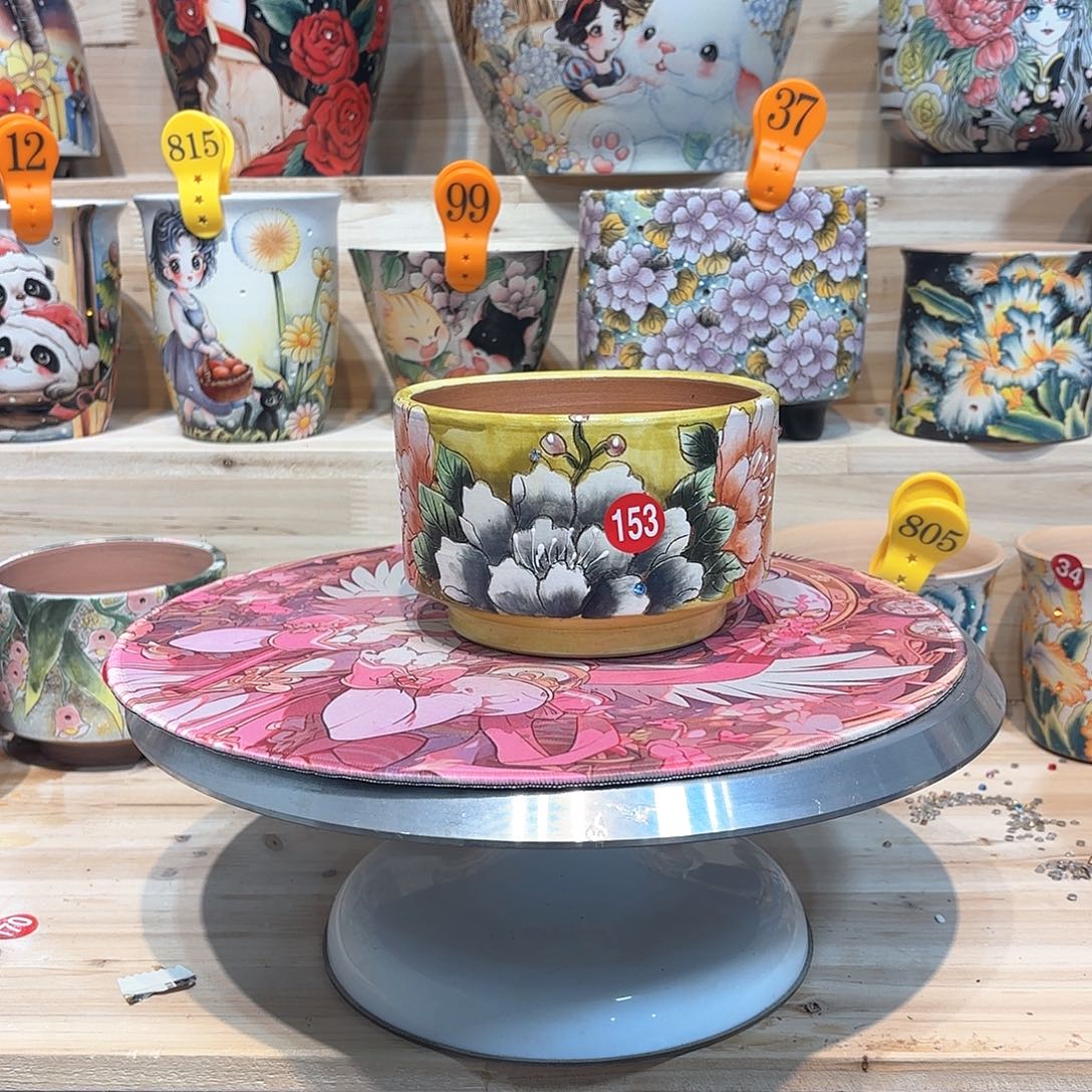 紫砂花盆手工花盆默认微瑕12/8