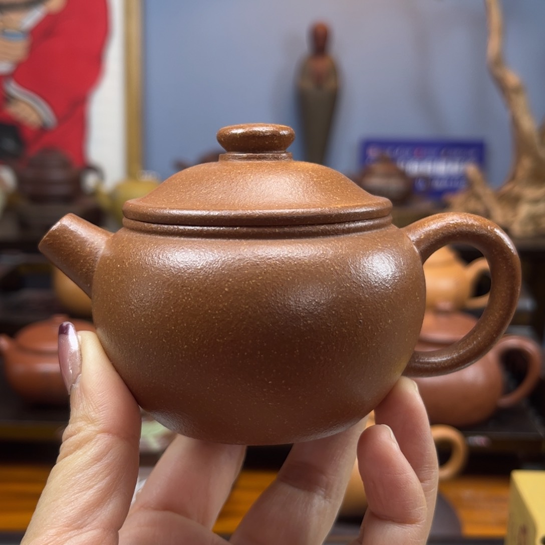 紫砂茶具半手工制作