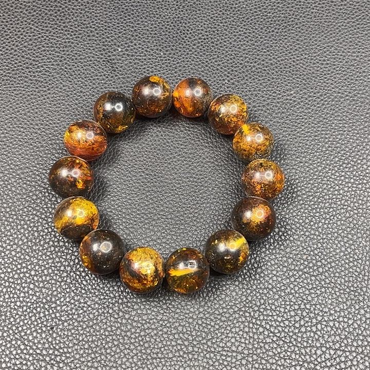 琳****琥珀未镶嵌手链T500花