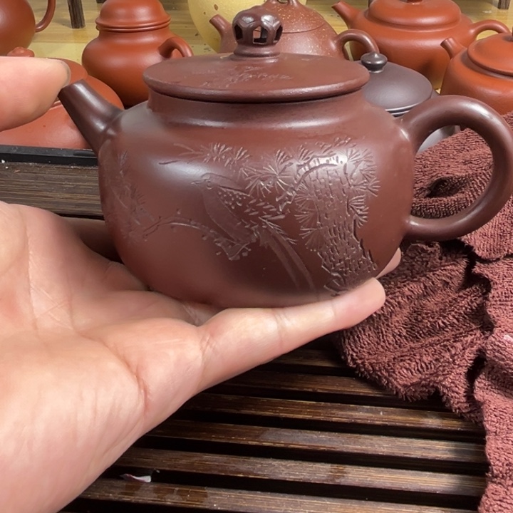 原矿紫砂半手工制作