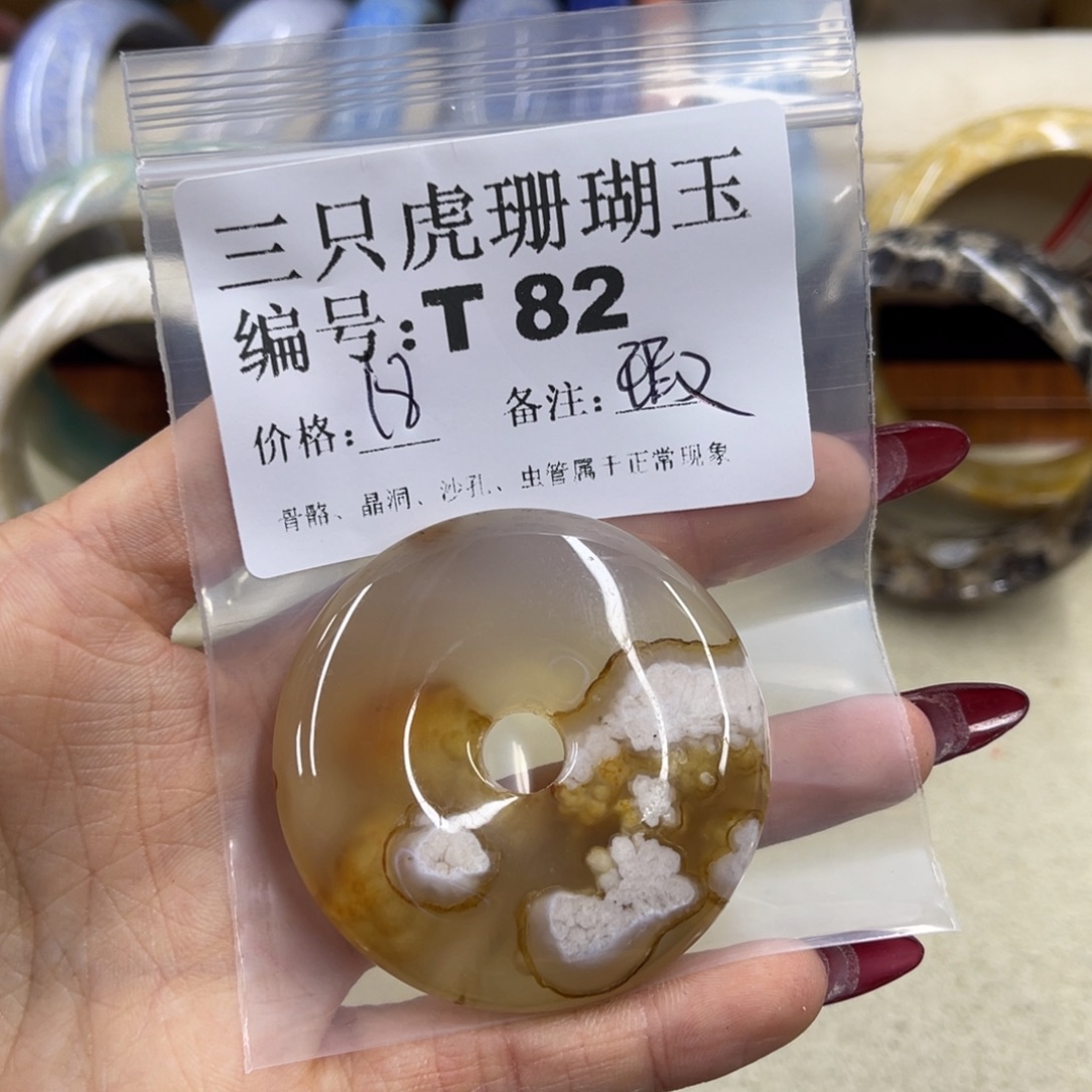盖***里硅化珊瑚（珊瑚玉）未镶嵌h
