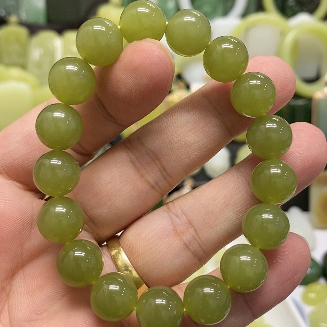 【闪购商品】未镶嵌手链和田玉