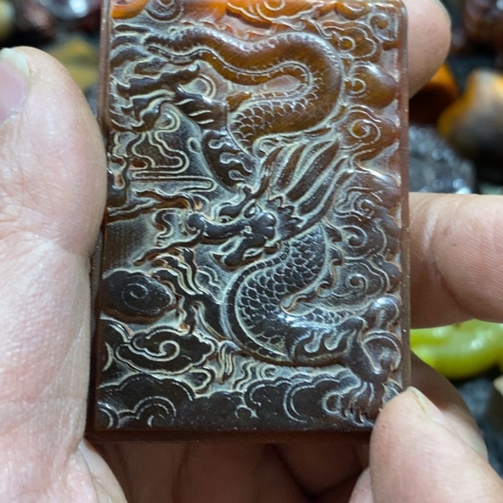 滴血莲花菩提吊坠