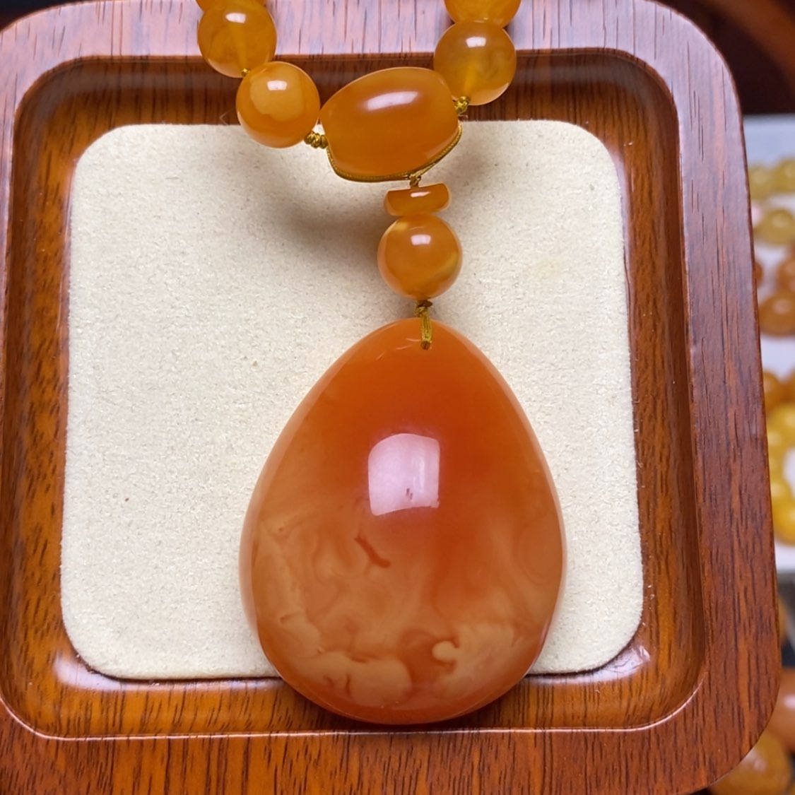 【闪购商品】蜜蜡颈饰未镶嵌项链