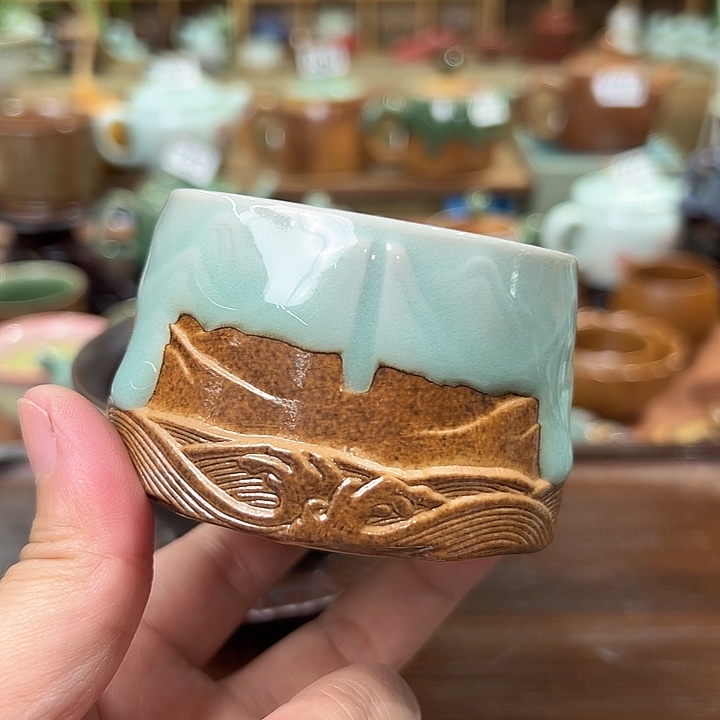 龙泉敬悦青瓷品茗杯
