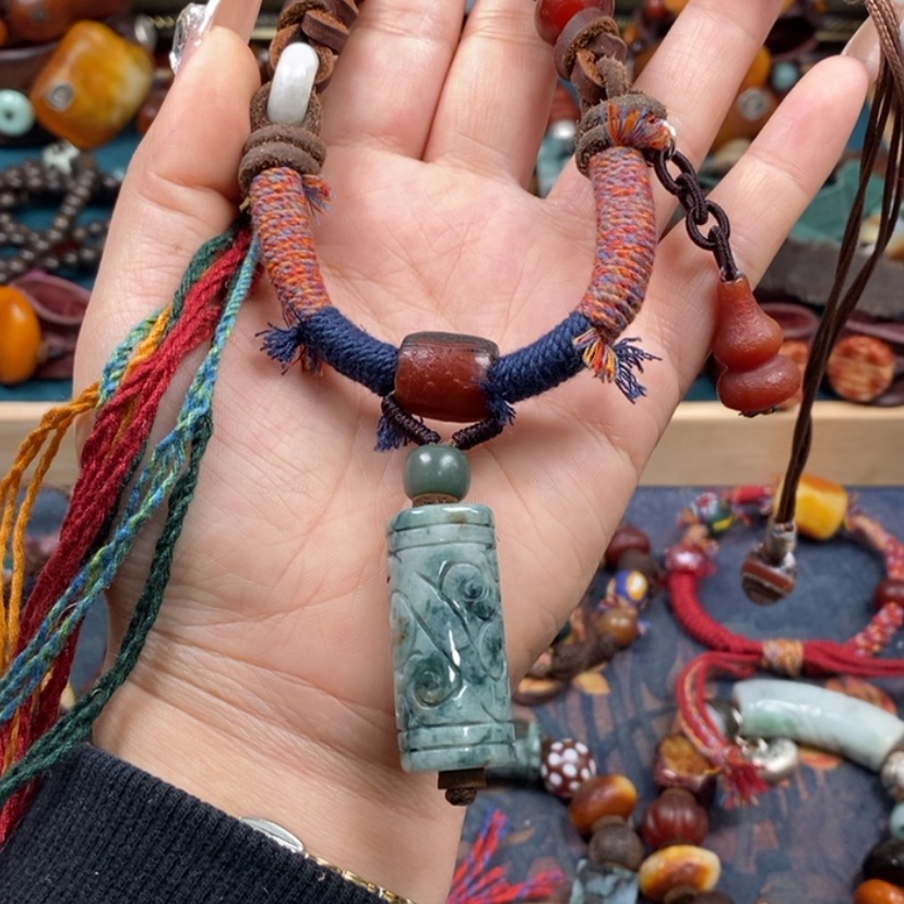 【闪购商品】翡翠颈饰未镶嵌项链