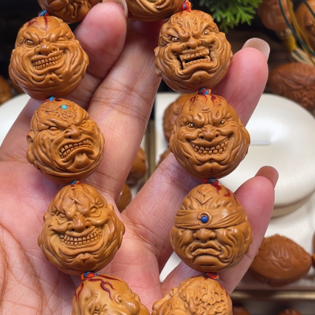 橄榄核手串/手链火焰恶僧橄榄核手串