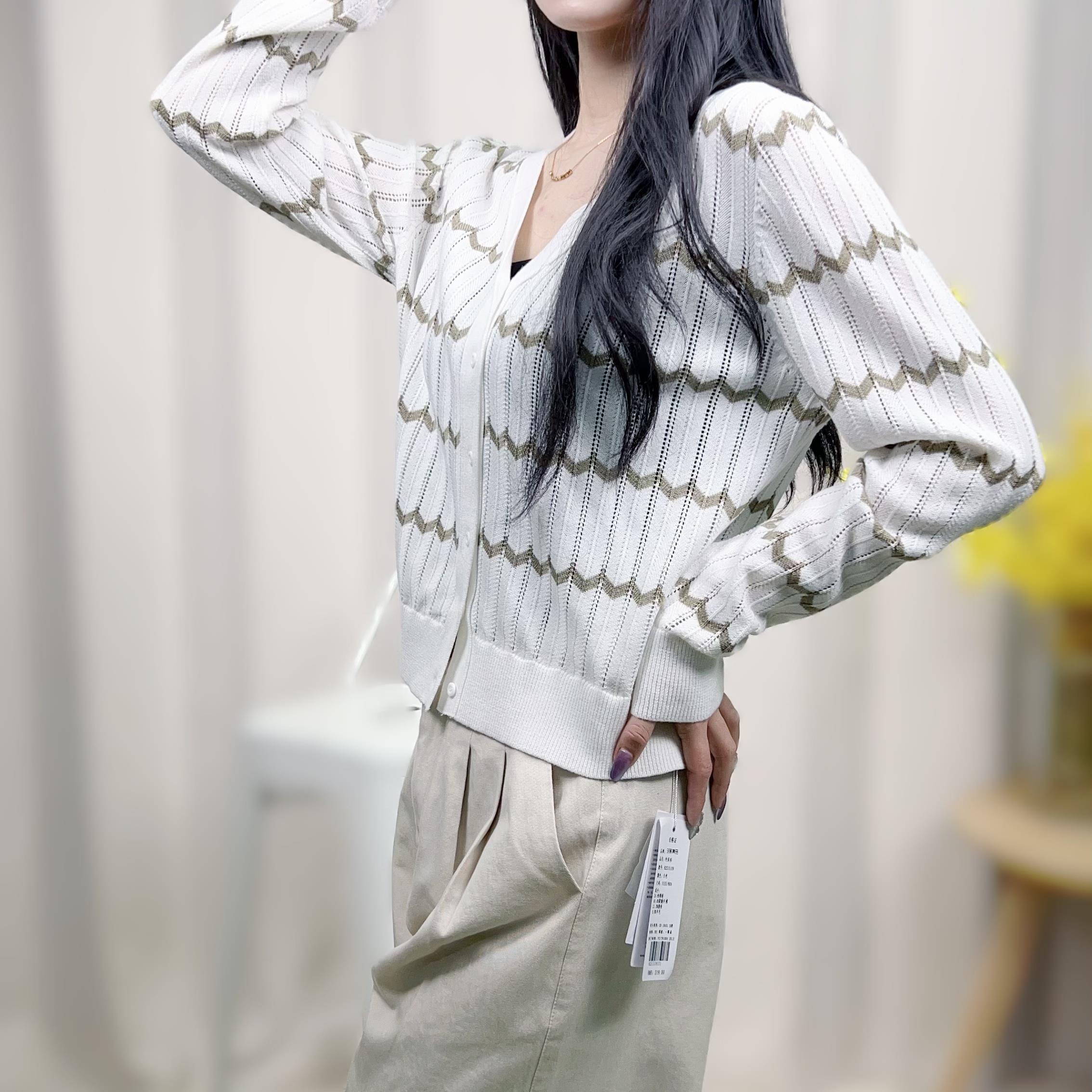 邻家集品/针织衫/82515109/小香风/气质/百搭/优质/宽松/传统/