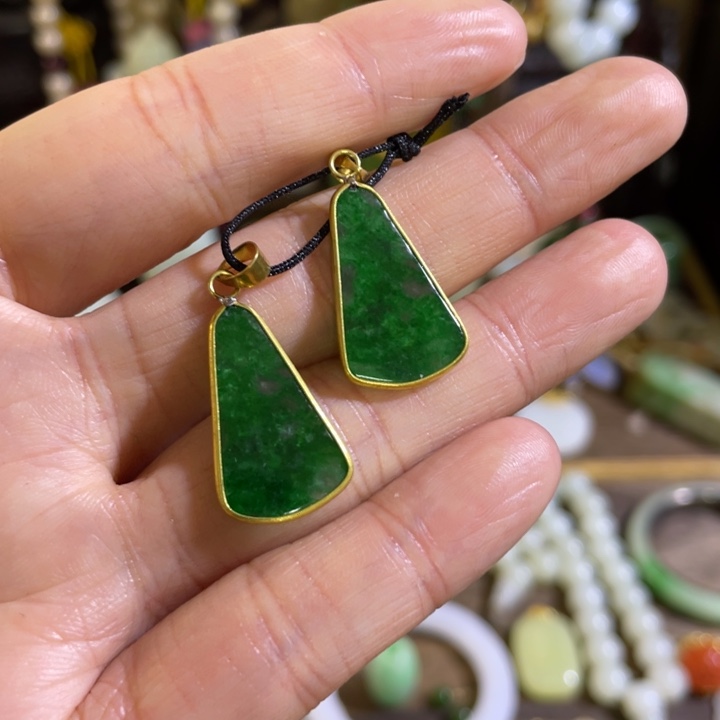 翡翠未镶嵌耳饰精品精品精品精品