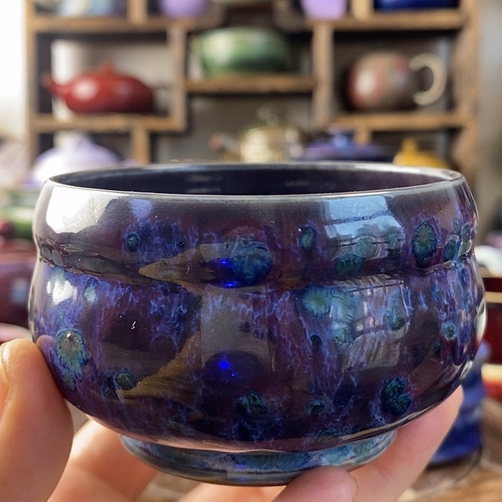 中国神后钧瓷茶具