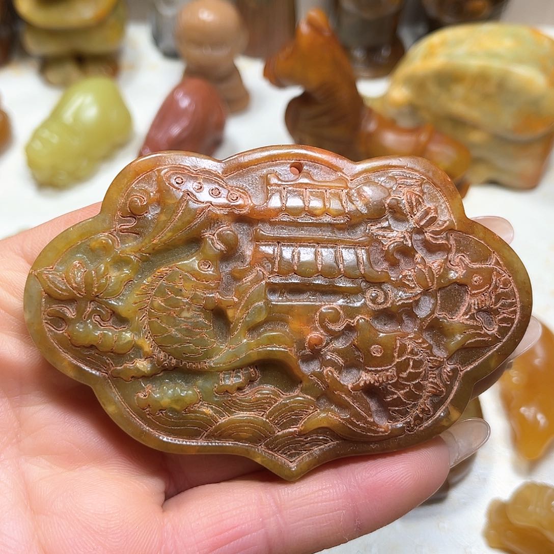 白玉菩提吊坠白玉菩提吊坠
