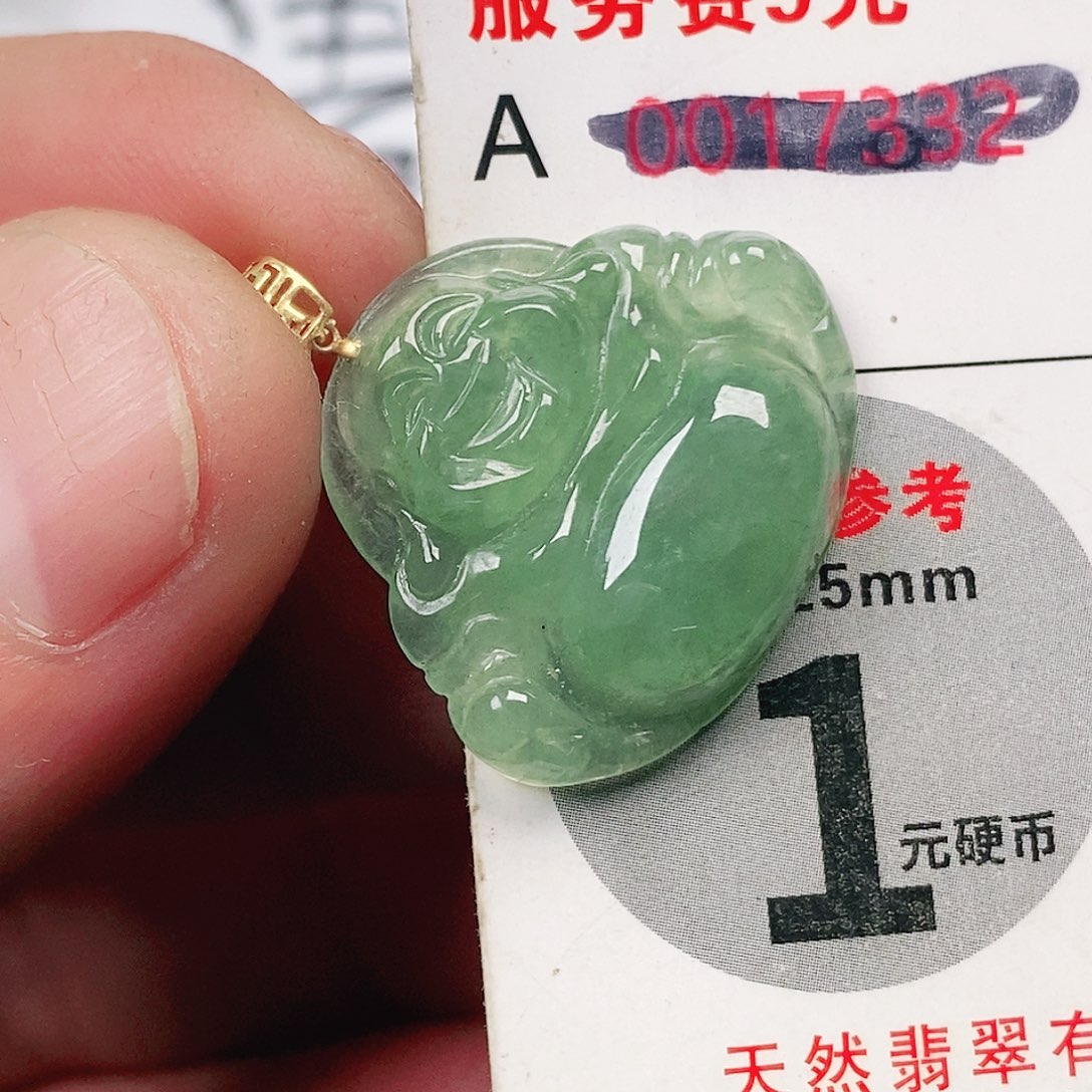 翡翠吊坠(不含链)未镶嵌
