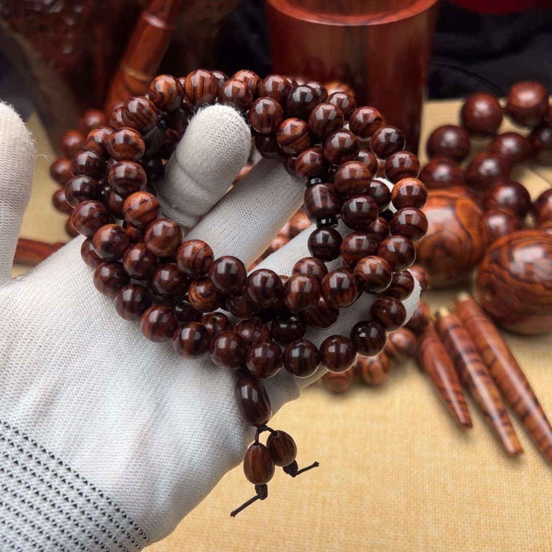 上***馆手串/手链黄花梨/降香黄檀