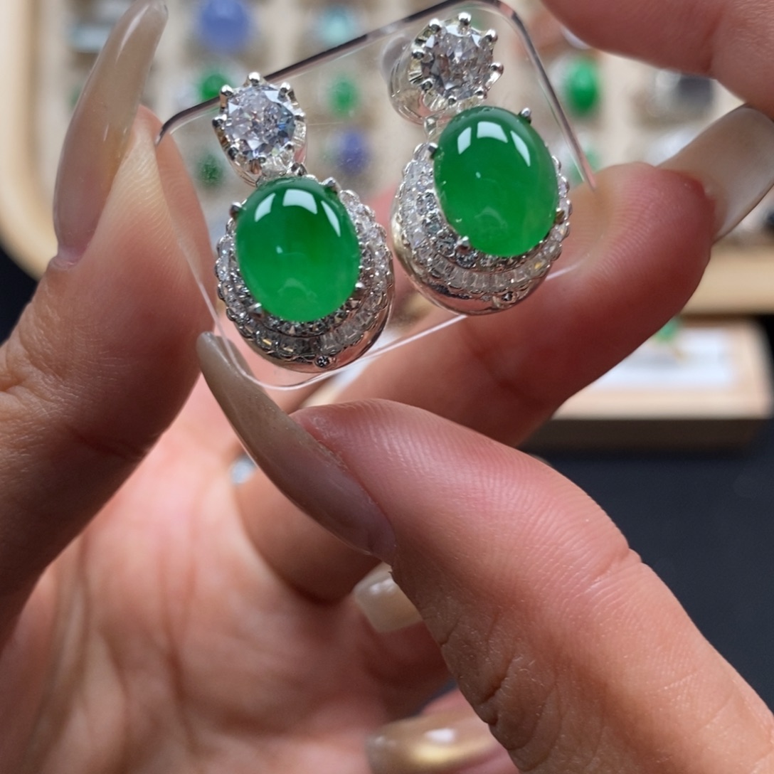 翡翠裸石缅甸天然A货翡翠