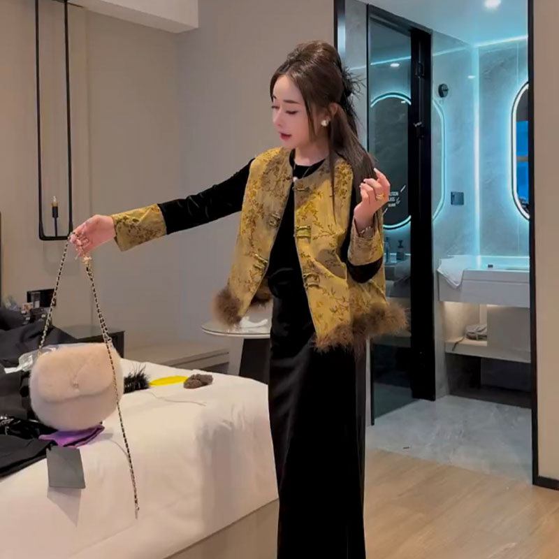 新中式国风盘扣马甲女2025年春季新款高级感唐装上衣两件套时尚潮