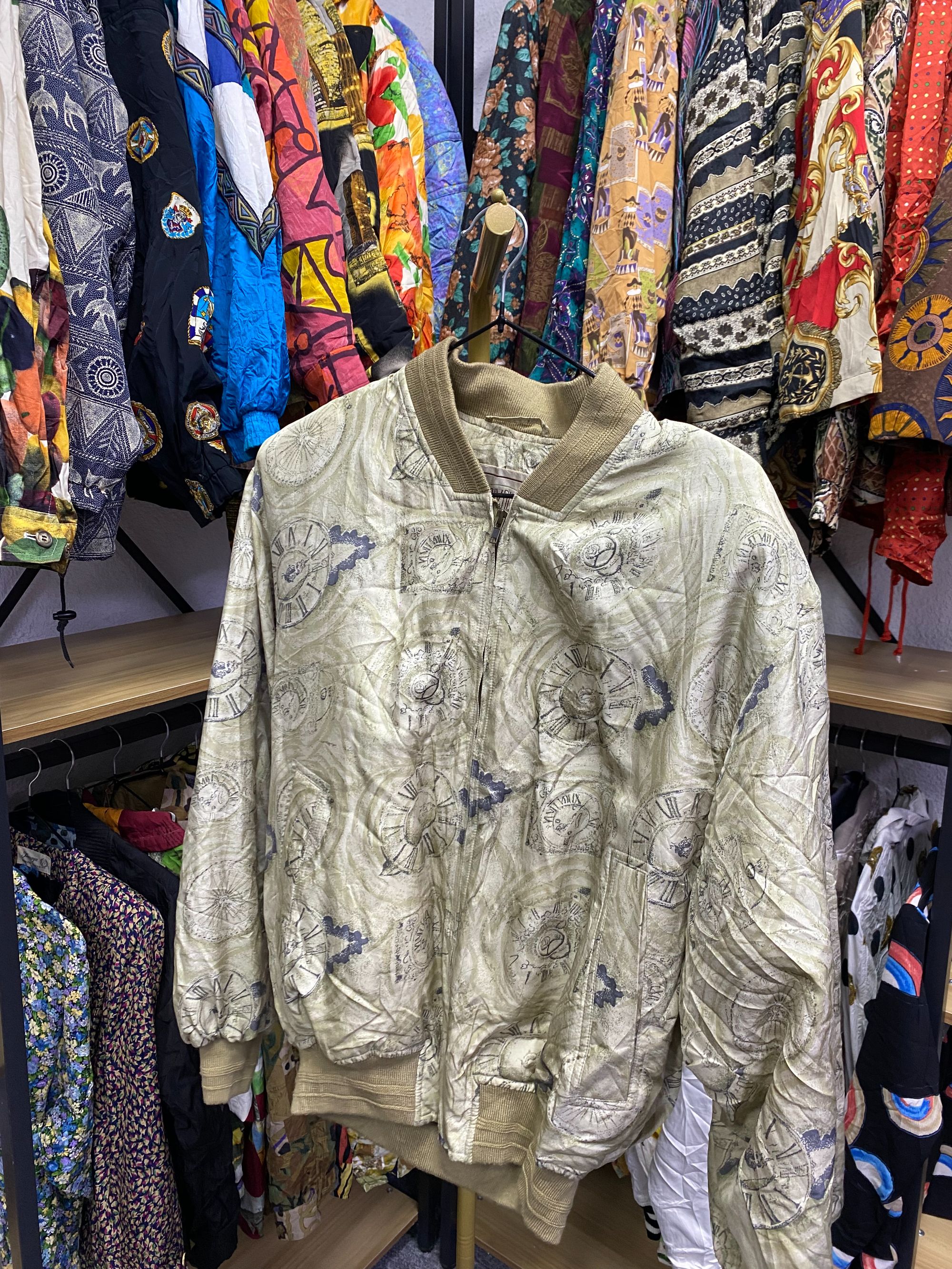 小象古着日制韩版羽绒服棉衣港风巴洛克外套-直播间专属链接