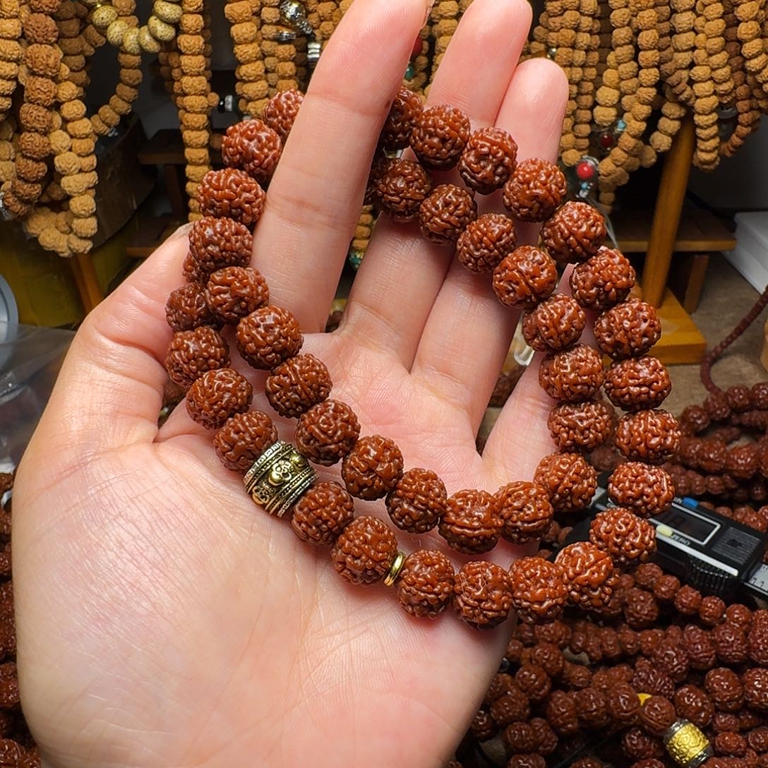 祖***情金刚菩提吊坠11双圈手串