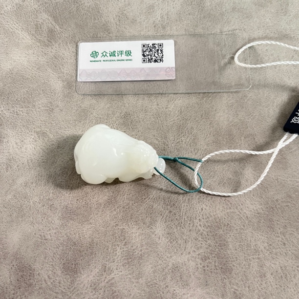 和田籽玉文玩花雕摆件收藏级藏品 YZ2044  [燕赵造物司］