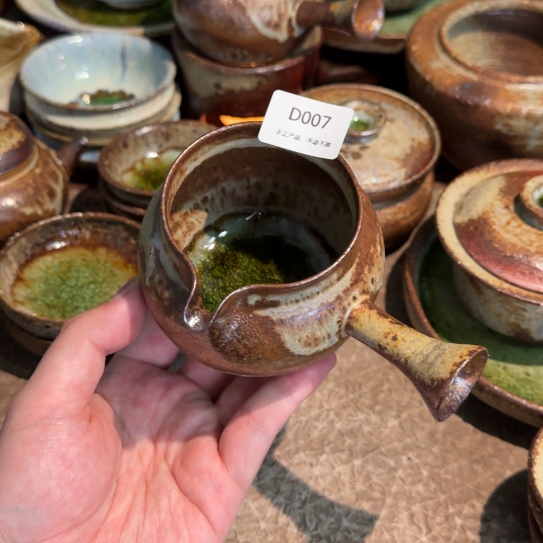 D007破碎感泥料非柴烧跑单禁拍